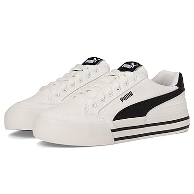 PUMA Kids Court Classic Vulc Faux Suede Sneakers (Big Kid) Kid