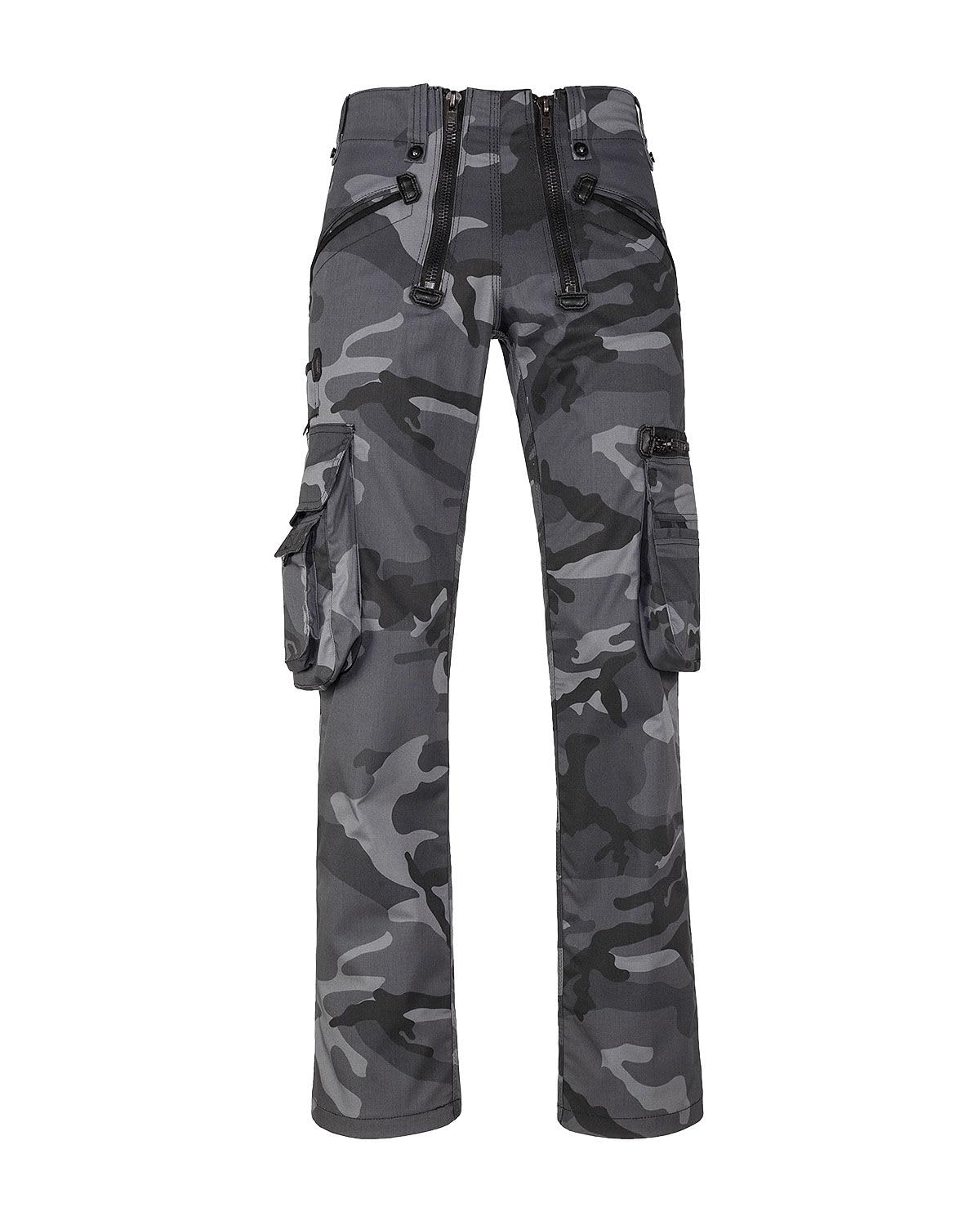 OYSTER Zunfthose Max Camouflage I Made in Europe I Sitzt auf den Hüften I Ohne Schlag I Leichtes Mischgewebe I Sommerhose
