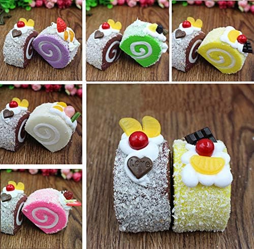 Miniatura 2 de Pastel de simulación artificial realista, postre, mezcla de pastel falso, modelo de alimentos, manualidades para escenarios, accesorios de