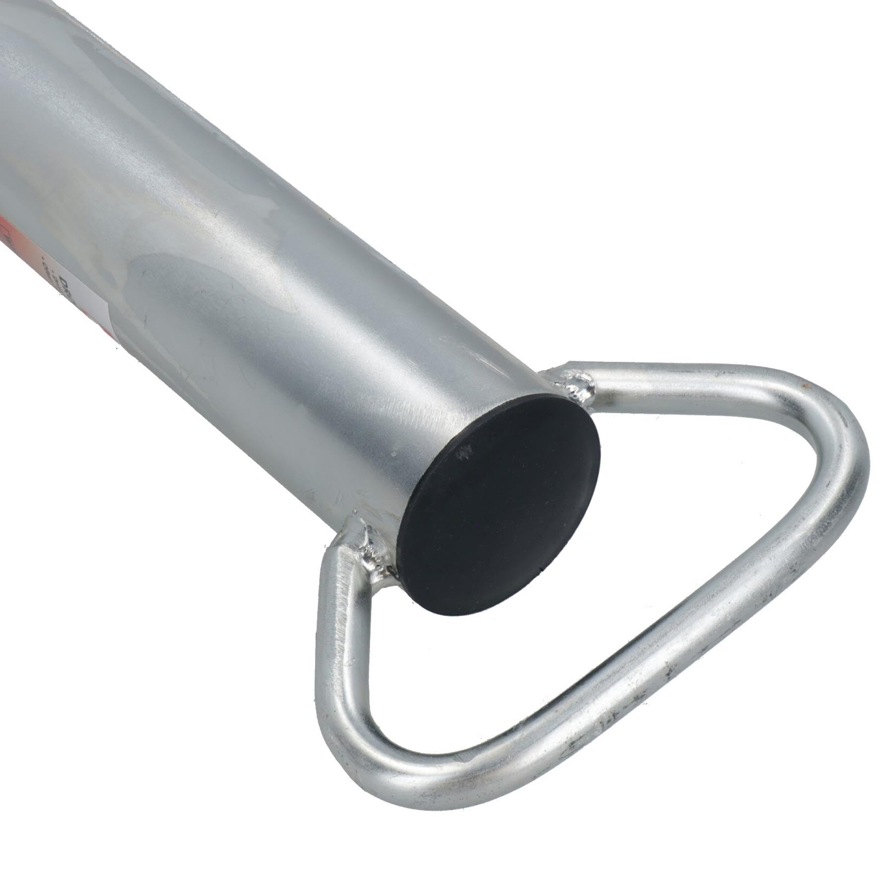 AB Tools Soporte estabilizador de caída de 48 mm x 700 mm para remolque y caravana con abrazadera, 2 unidades