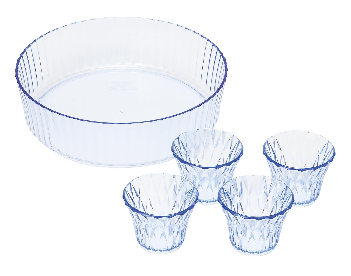 Somen Noodle Bowl & Tsuyu Pot Set, Service for 4