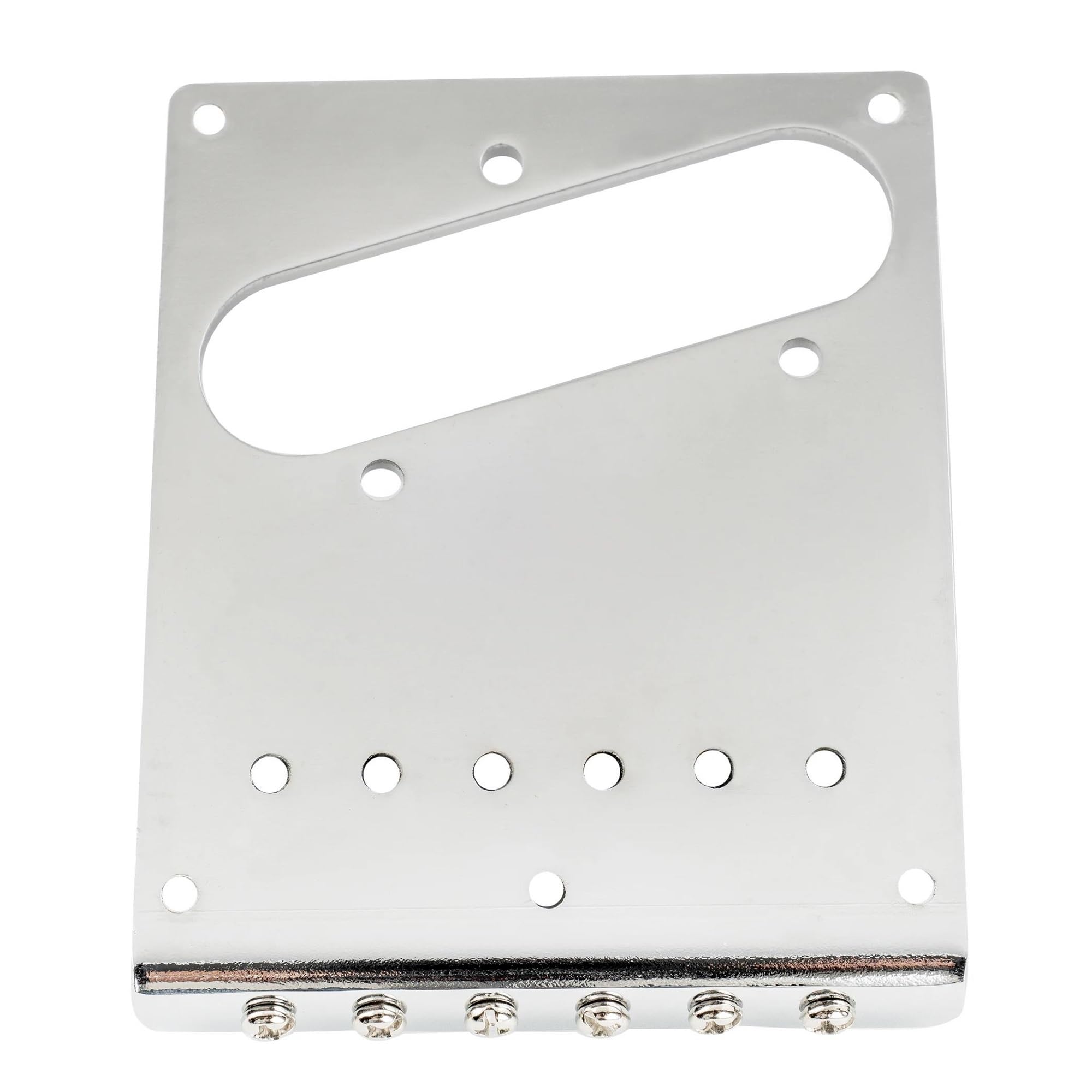 Mostek Strunowy 54 Mm Z 6 Siodełkami Ze Stali Nierdzewnej Do Gitar Elektrycznych Mostek Gitarowy(Chrome)