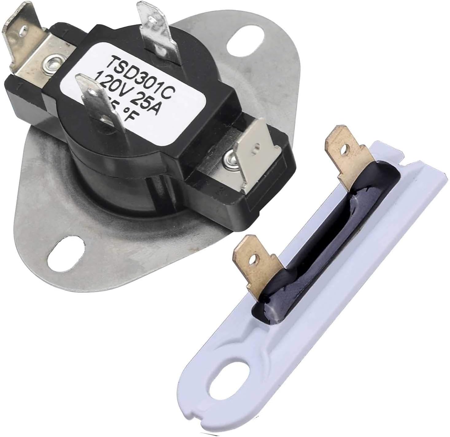 3387134 AND 3392519 DRYER CYCLING THERMOSTAT & THERMAL FUSE