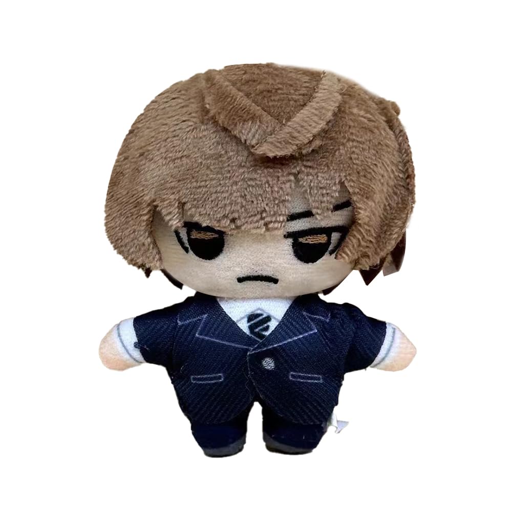 Zhongkaihua Light Yagami Plush Figure Pillow Pendant 9CM Light Yagami Game PP Cotton Cushion Soft Stuffed Furry Car Keychain Bag Home Sofa Decoration