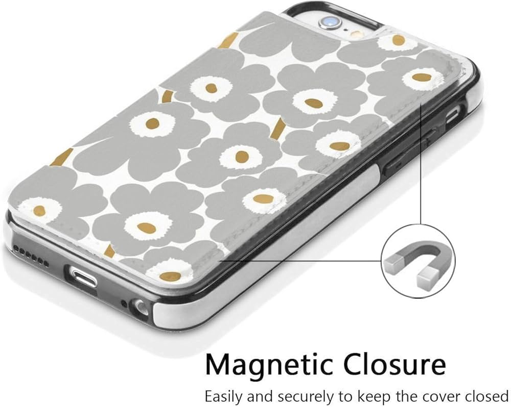 Amazon.co.jp: マリ 花柄 Iphone Se(第2世代)/7/8 ケース 手帳型 携帯