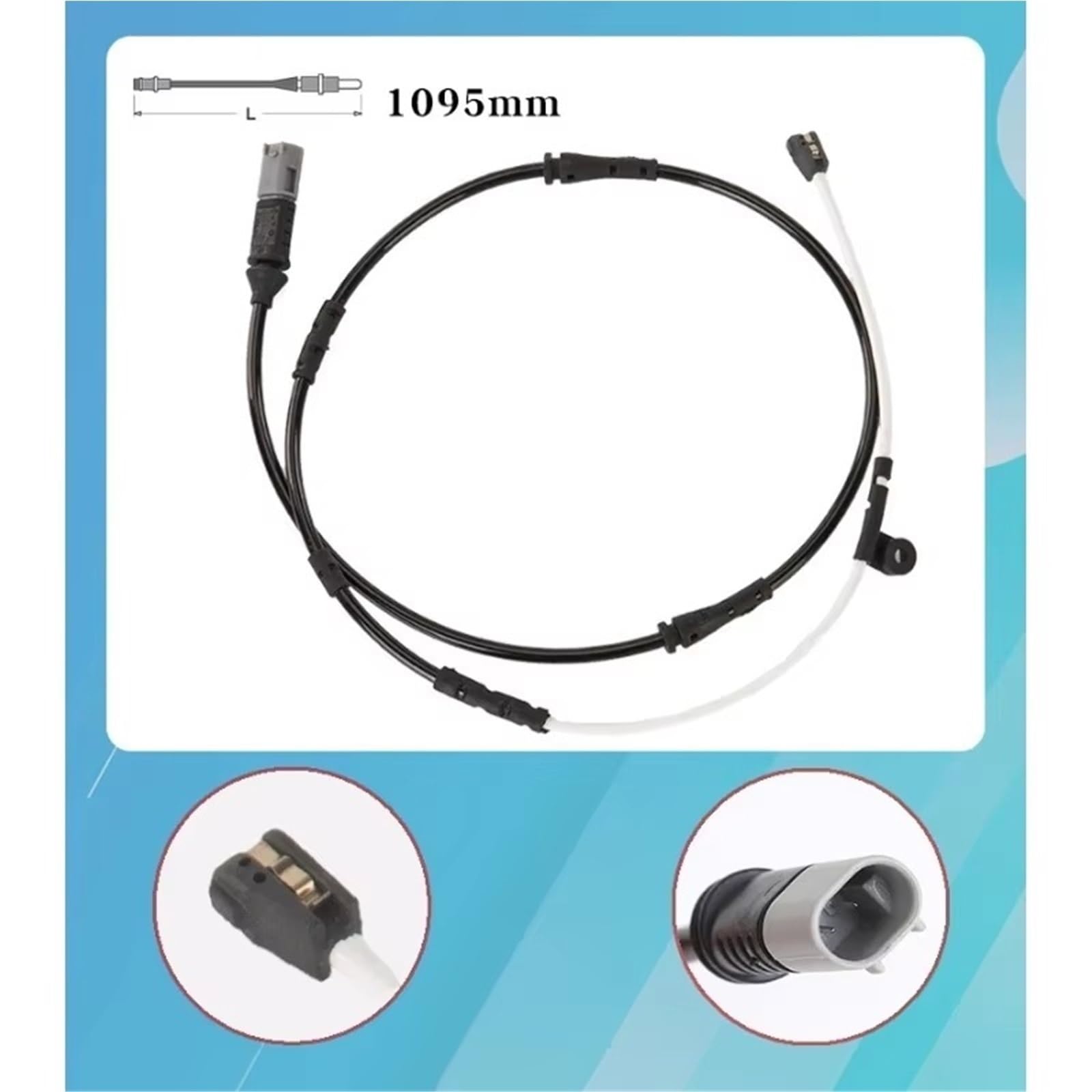 Flexibles de frein Compatible Avec BMW Pour Série 2 F46 2014 15 16 17 18 19 2020 Capteur D'usure Des Plaquettes Frein Voiture Ligne Détection Des Plaquettes Frein 34356791959