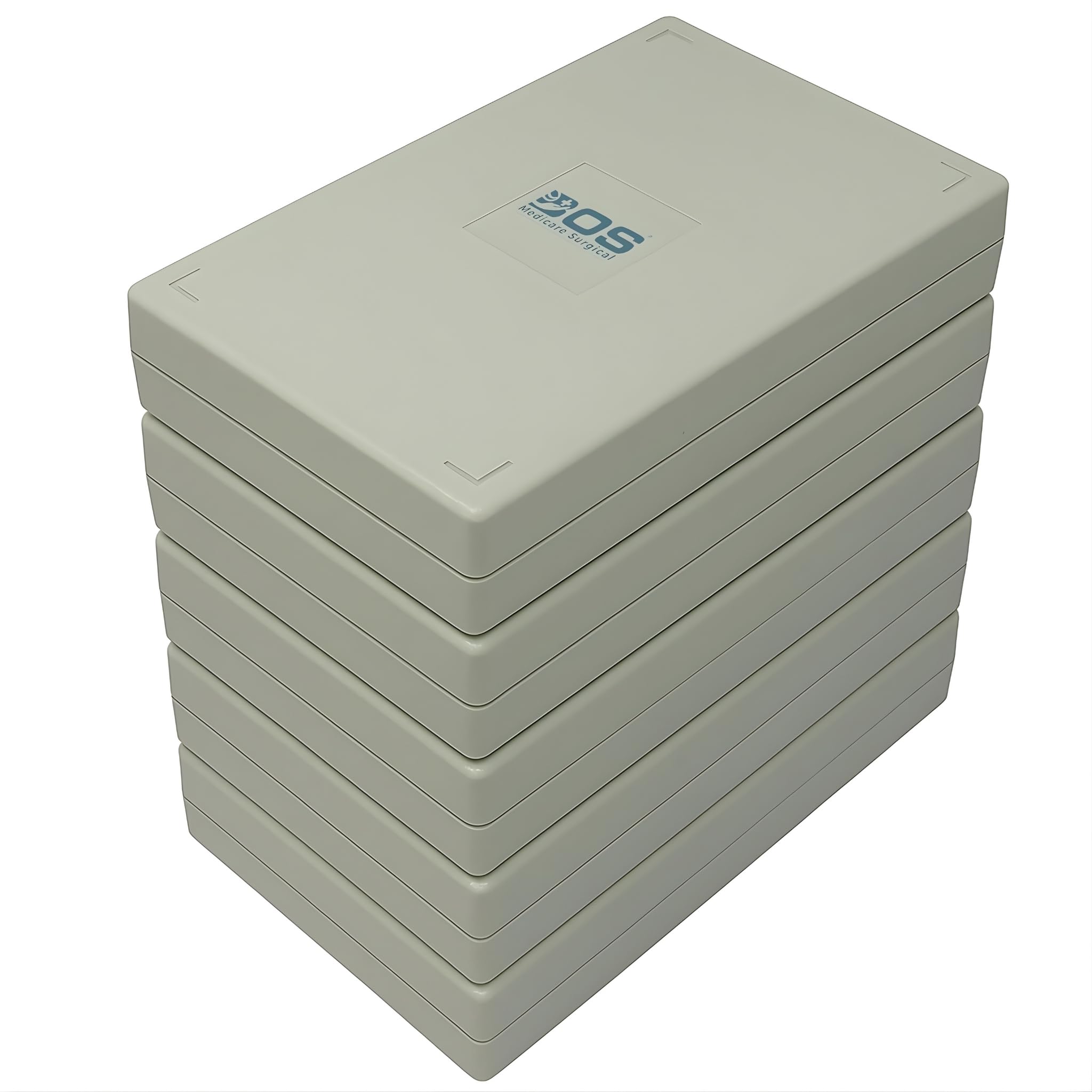 Pack of 5 Microscope Slide Storage Boxes | 100 Capacity Each | ABS Plastic Glass Slide Holders with Numbered Index & Lid for Pathology, Medical-image-42