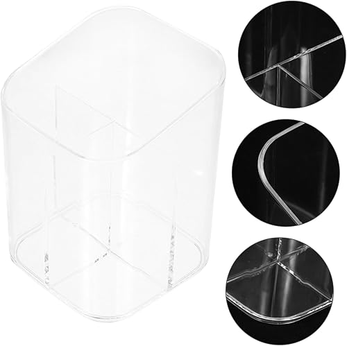 Miniatura 7 de Cabilock Soporte grande para brochas de maquillaje, organizador de almacenamiento de brochas de maquillaje, 2 piezas, soporte para brochas de