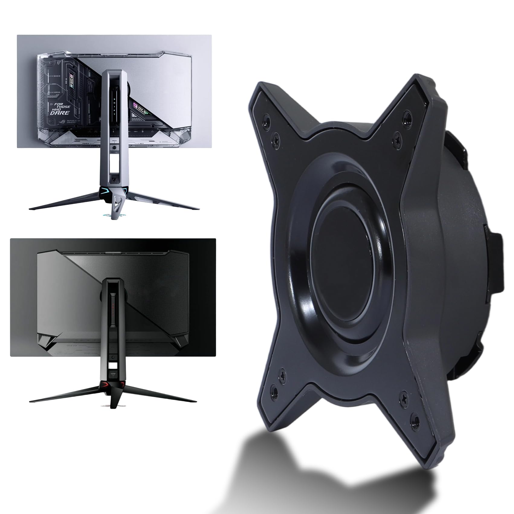 OEM PG27UCDM Adaptateur VESA compatible avec ASUS ROG XG27UCDMG,PG27AQDP,PG27AQWP-W,XG27ACDNG,XG27AQDNG,XG27AQDMGR,XG27AQDPG,XG27ACDMS,XG32UCDS,PG32UCDMR,XG32UCWMG,XG32UCWG,XG34WCDG,PG39WCDM,PG49WCD