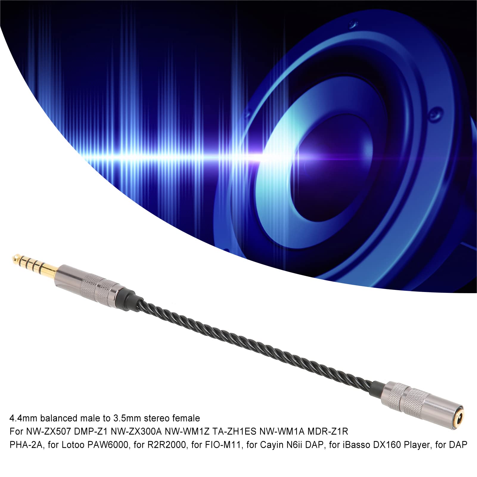 PocketWizard 802-500 CM-E3-ACC-1 Cable with MSMM Miniphone Adapter (Black)