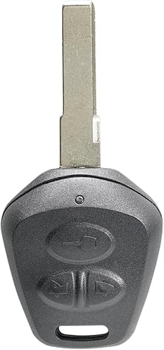 Miniatura 4 de TOP-VIGOR Carcasa de repuesto para llave de automóvil con control remoto sin llave, 3 botones, compatible con Porsche Cayenne 911 996 Boxster S 986