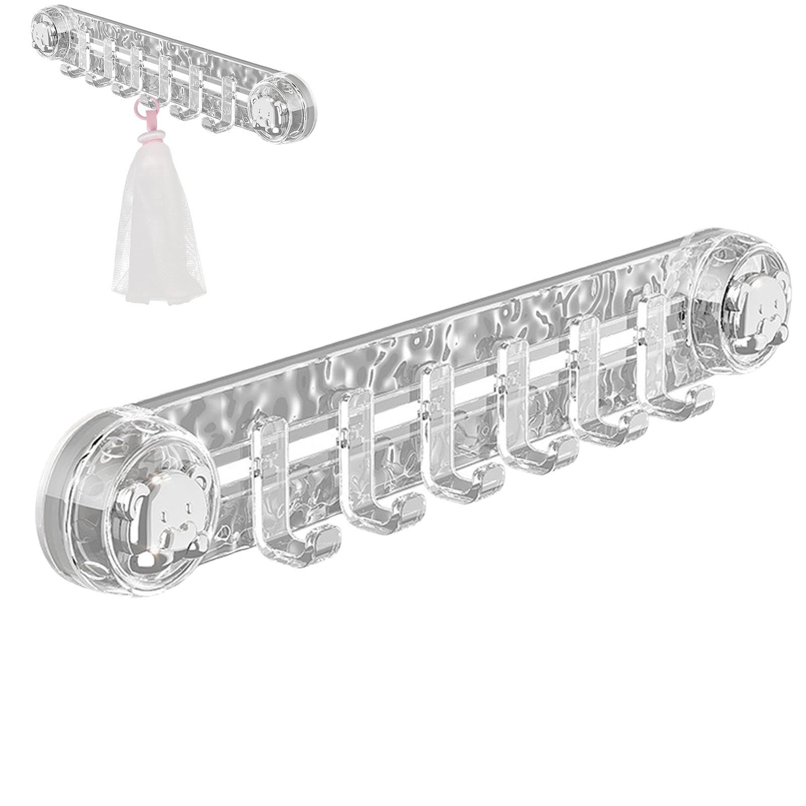 Crochet à ventouse pour salle de bain et support douche porte