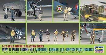 Amazon | ハセガワ 1/72 第二次世界大戦 パイロット フィギュア