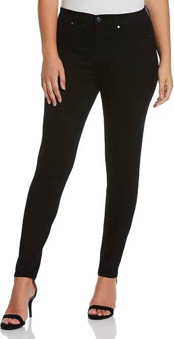 Rafaella Womens Fly Front Skinny Fit Ankle Jeans