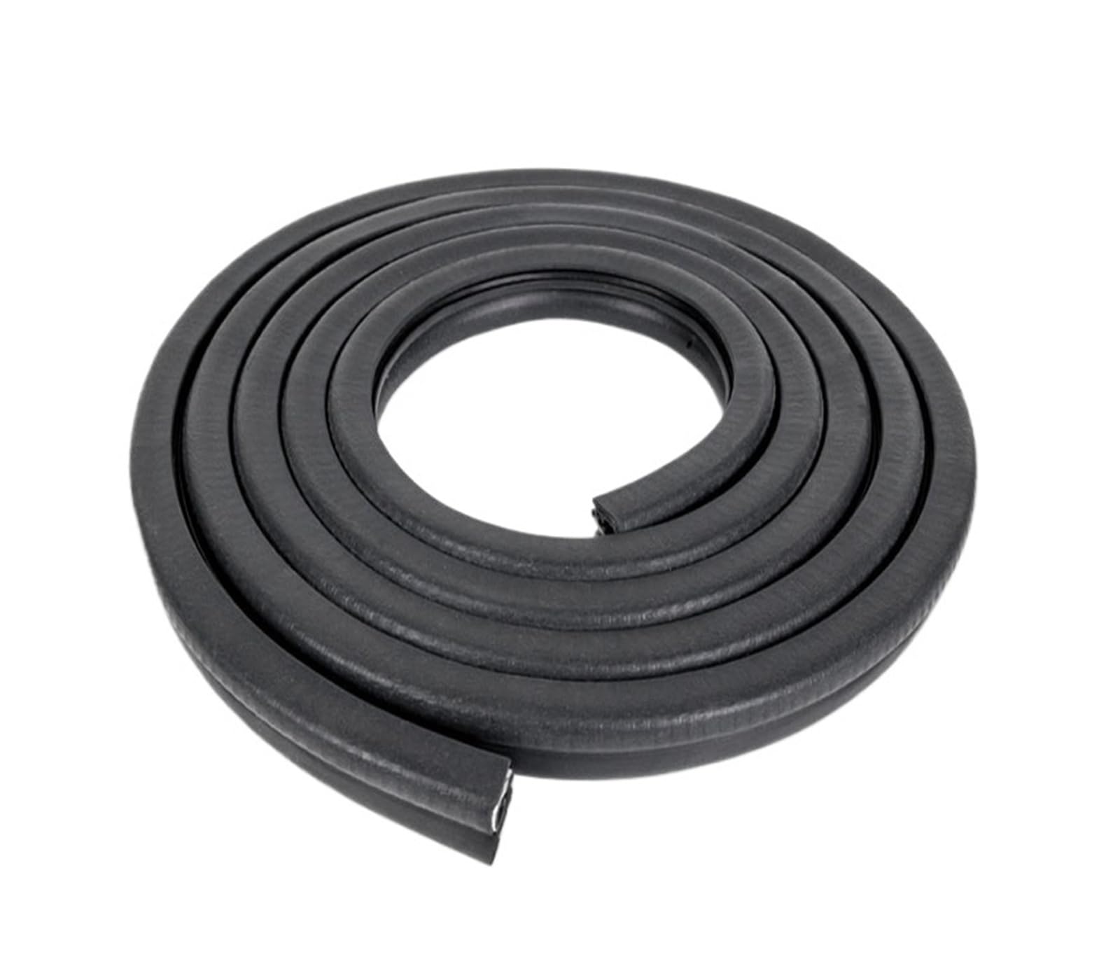 Amokd 1M 5M Car Door Rubber Seal Strip Universal Soundproof Sealing Strips With Side Bulb For Car Door Boat Home Sealants(1M)