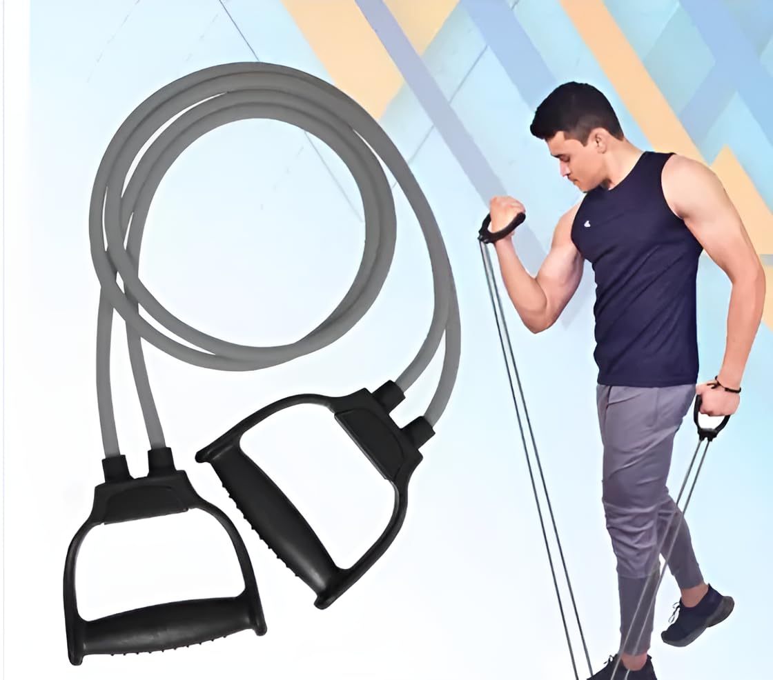 Double Toning Tube Pull Rope Elastic Resistance Bands Fitness Rope Rubber Bands for Fitness Exercise Double Resistance Tube (B0CNLJKTPC) Amazon Price History, Amazon Price Tracker
