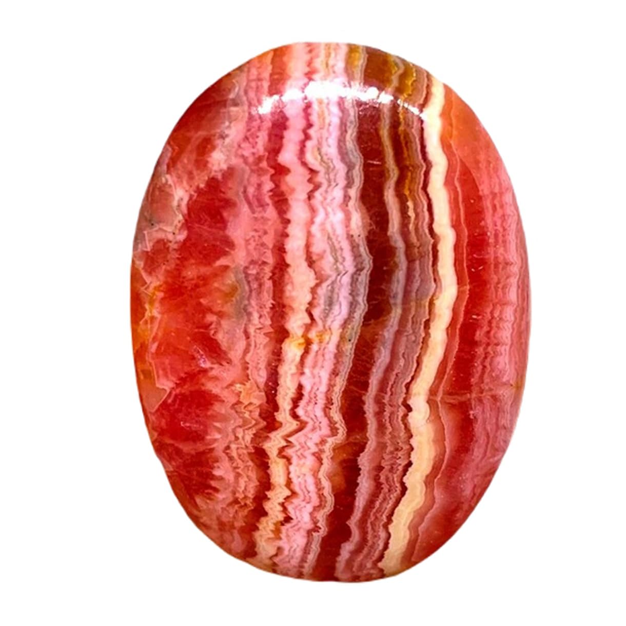 Rhodochrosite naturelle de collection 38x27mm pour bijouterie fine - 8