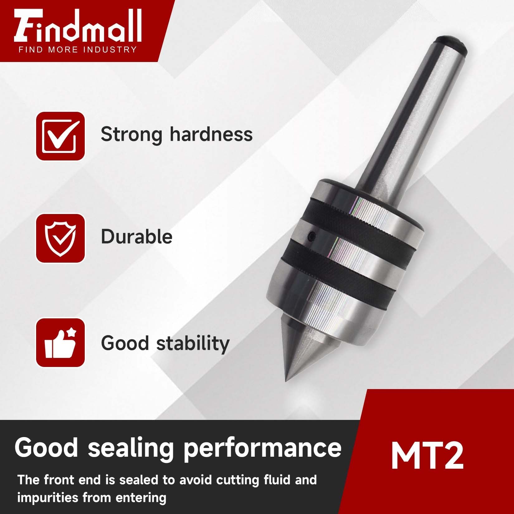 MT2 Live Center - High Precision CNC Tool -3