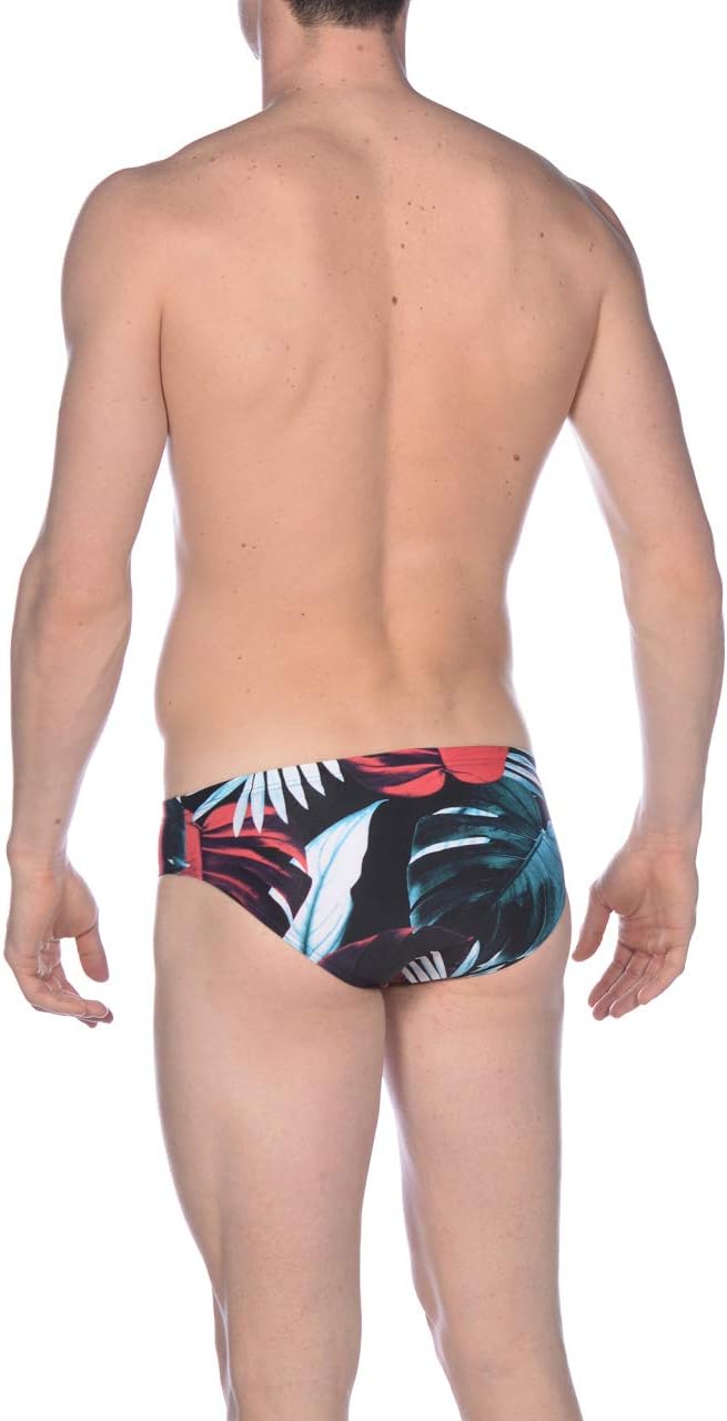 ARENA Men's Previous Season Print 3-inch Brief Athletic Training Swimsuit