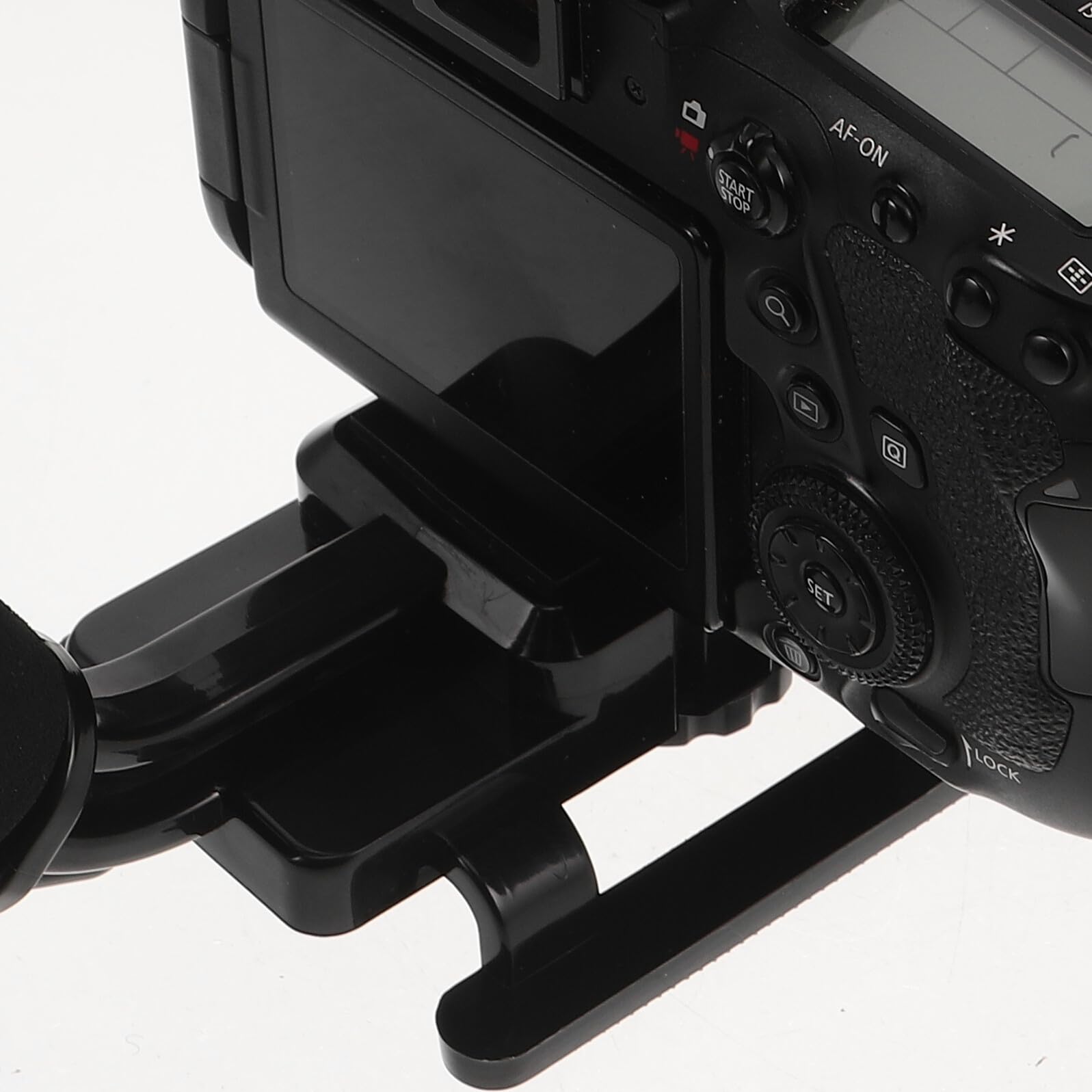 OUNONA Stabilizzatore Video Manuale per Videocamera con Vite di Fissaggio e Morsetto per Telefono per Smartphone Videocamere Dv per Riprese Cinematografiche Stabili