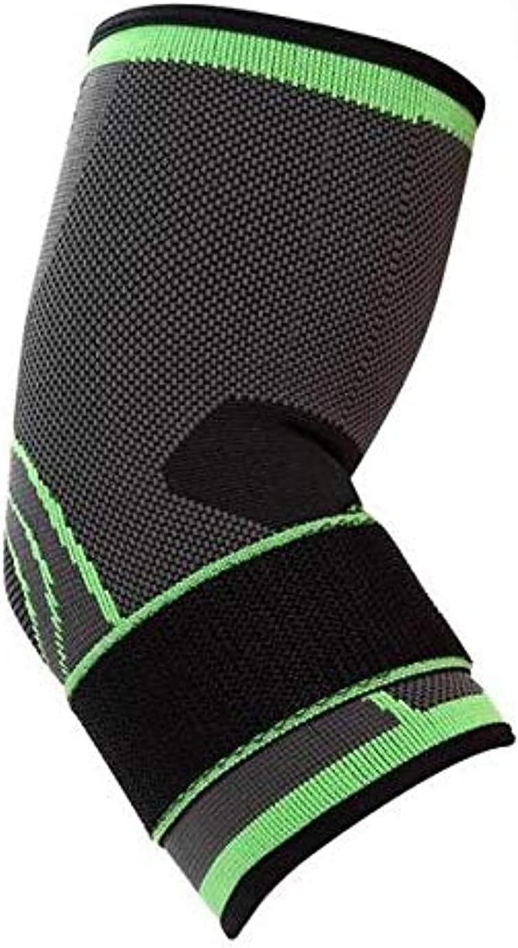 elbow Brace Compression Support Sleeve with Adjustable Strap for Tendonitis, Tennis elbow, Golfer's elbow, Arthritis, Basketball, Baseball, Football, Golf, Lifting
