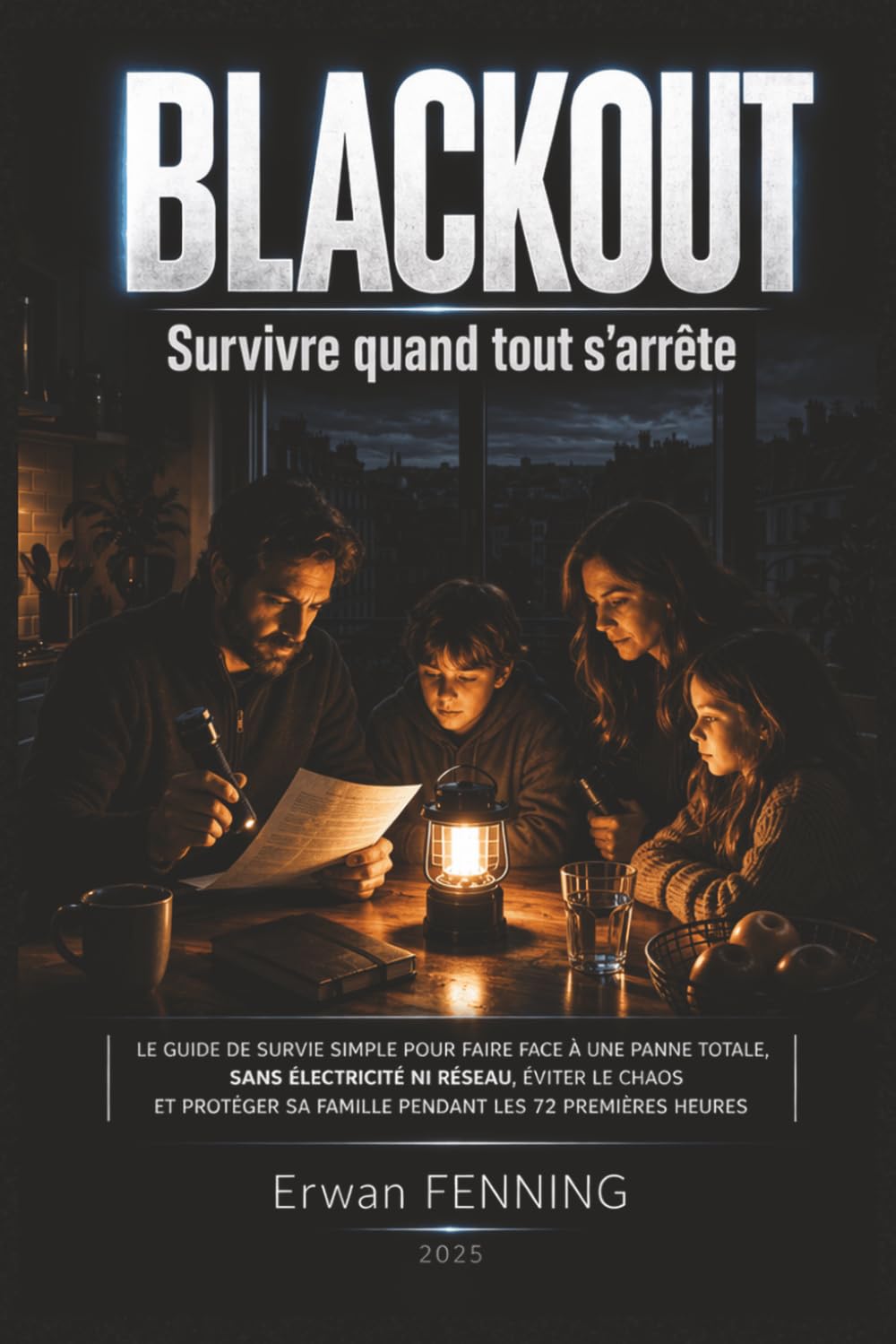 BLACKOUT : Survivre quand tout s'arrête: Le guide de survie simple pour faire face à une panne totale, sans électricité ni réseau, éviter le chaos et ... sa famille pendant les 72 premières heures