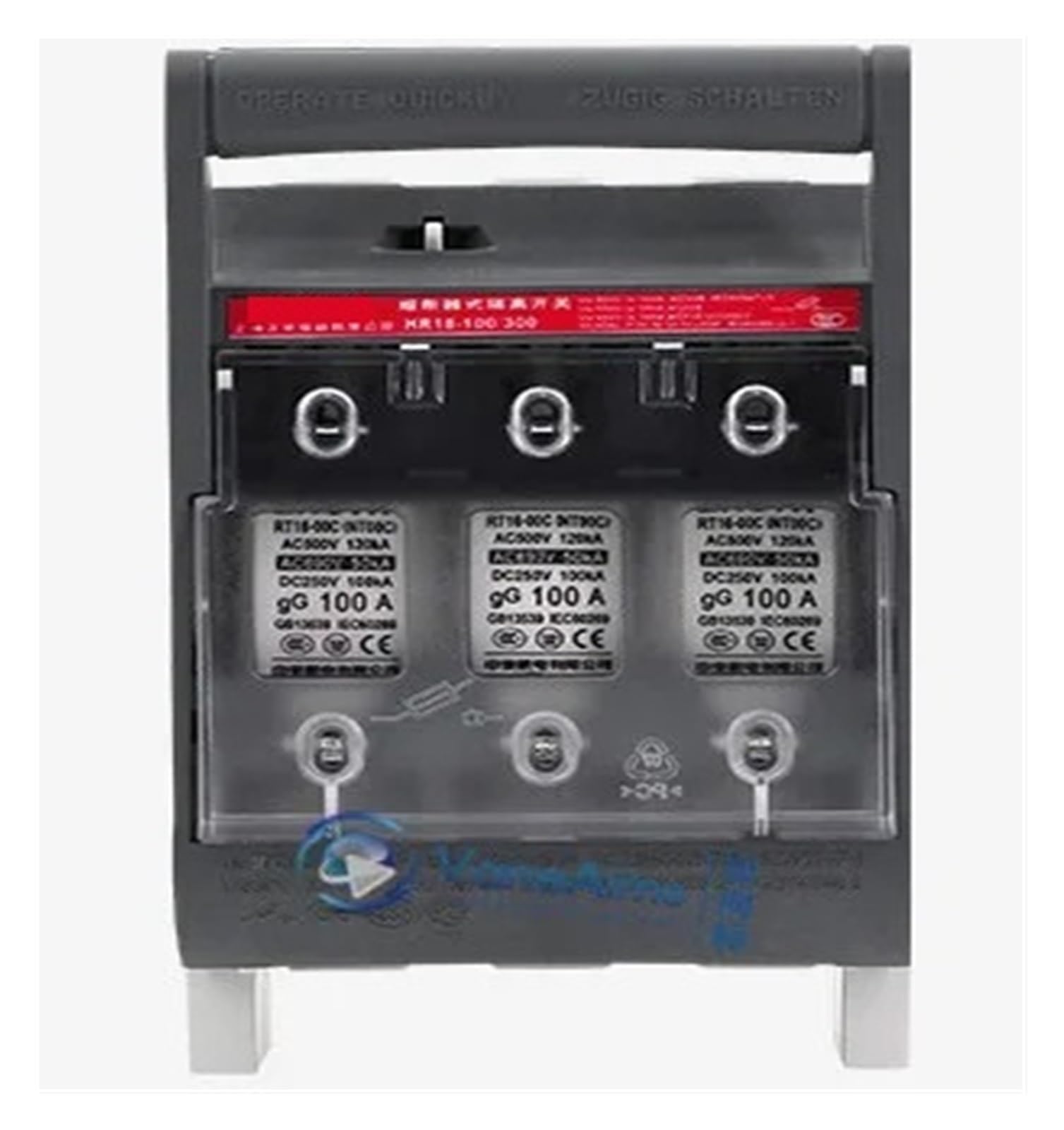 KSZHZYMGX Fuse disconnector HR18-250/300 HR18-400/300 630/300 (Applicable to NT1 NT2 NT3 series fuses Screw fixing)(HR18-250/300)