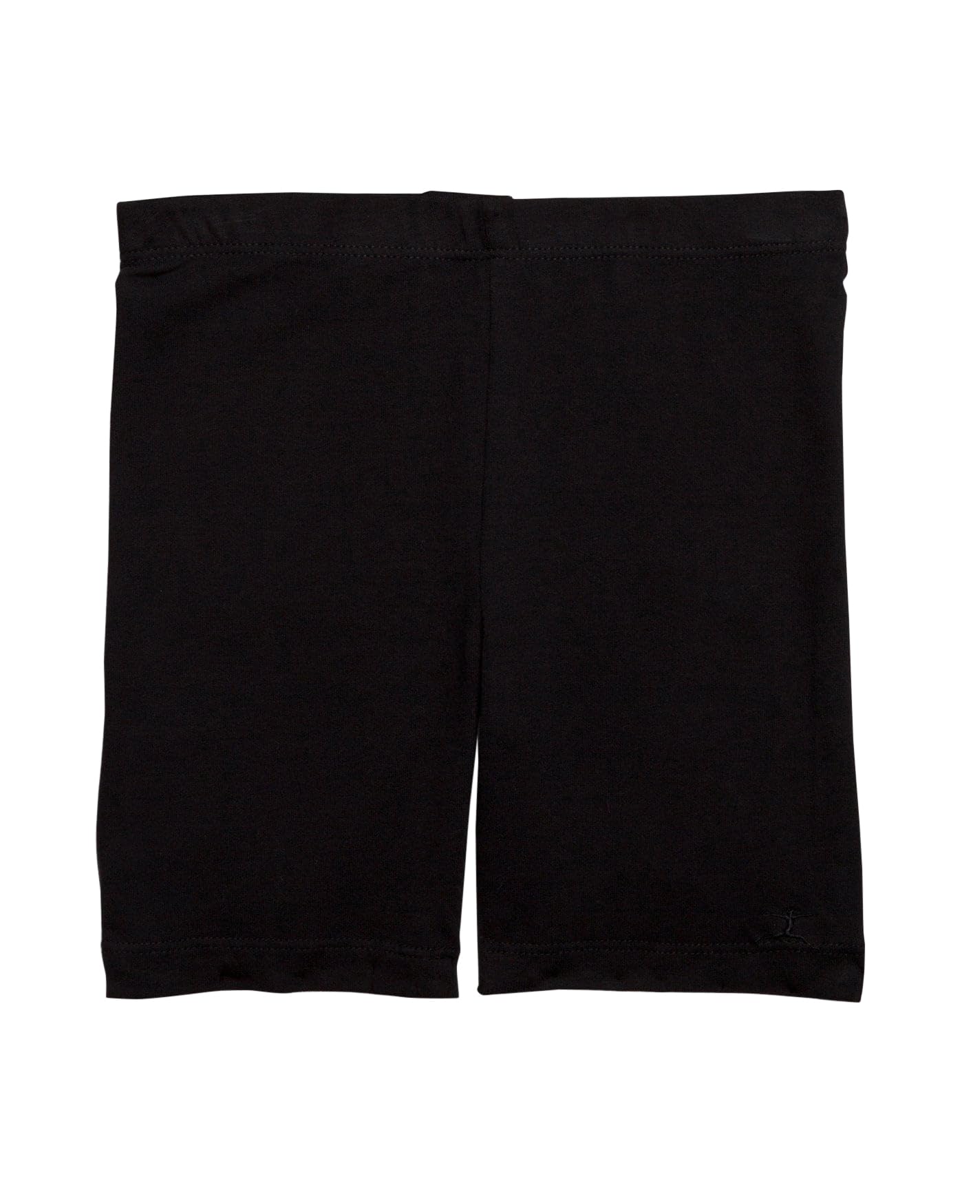 Danskin Little Girls' Bike Short, Black, Small (4-6)