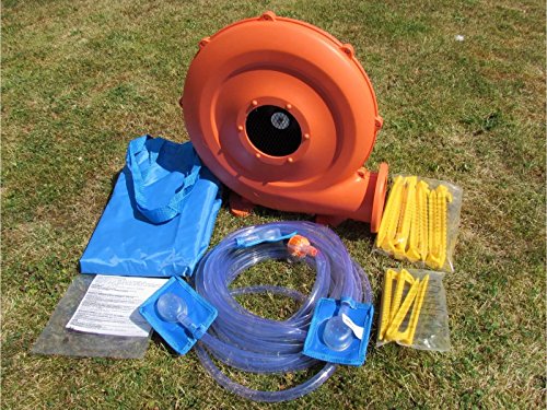 BeBop Hüpfburg Festung mit Rutsche für Kinder mit Gebläse - 6