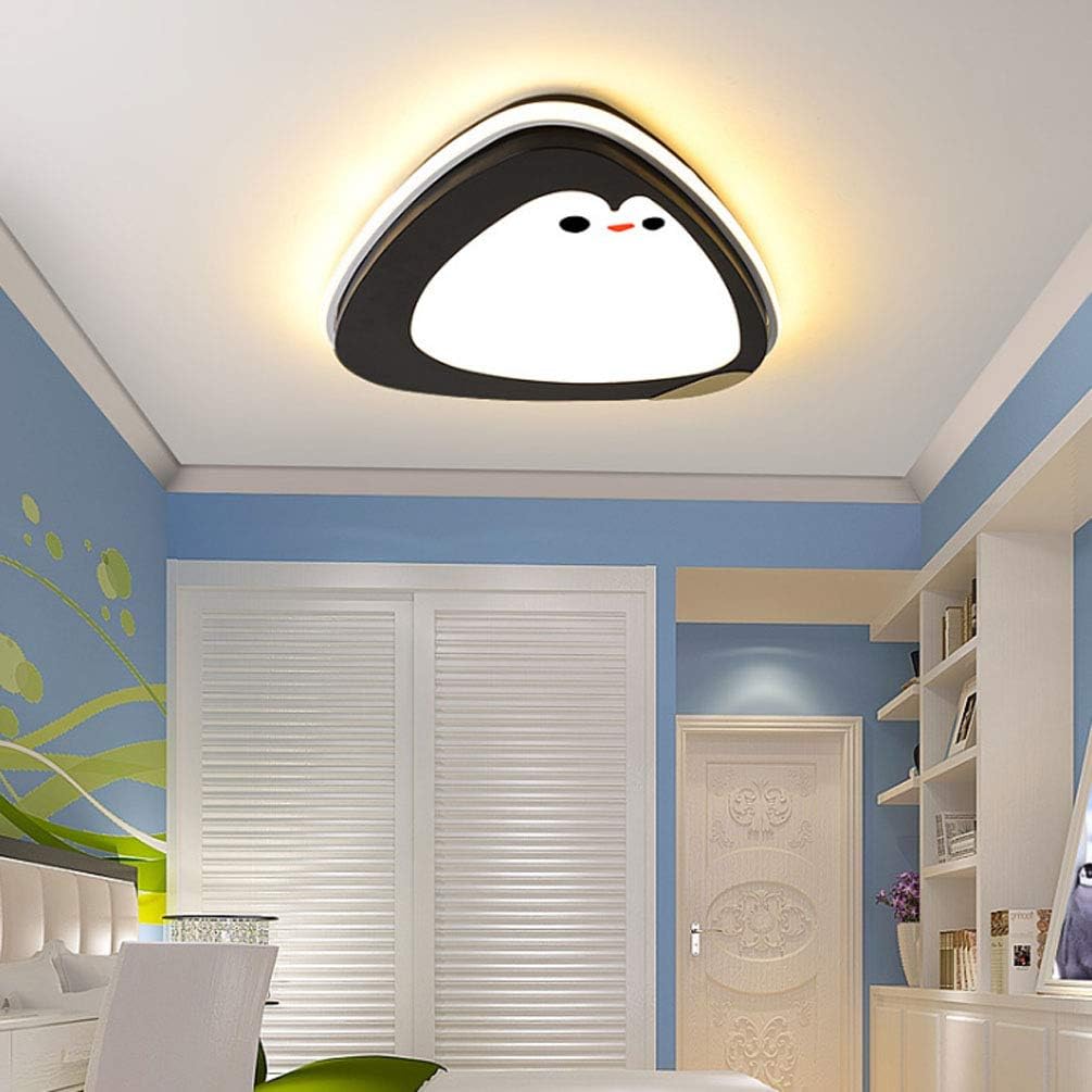 ZYYYSG Fashion Led Light, Cartoon Penguin Ceiling Lamp, for Kids 'Room Promise Dimming/50 * 6Cm