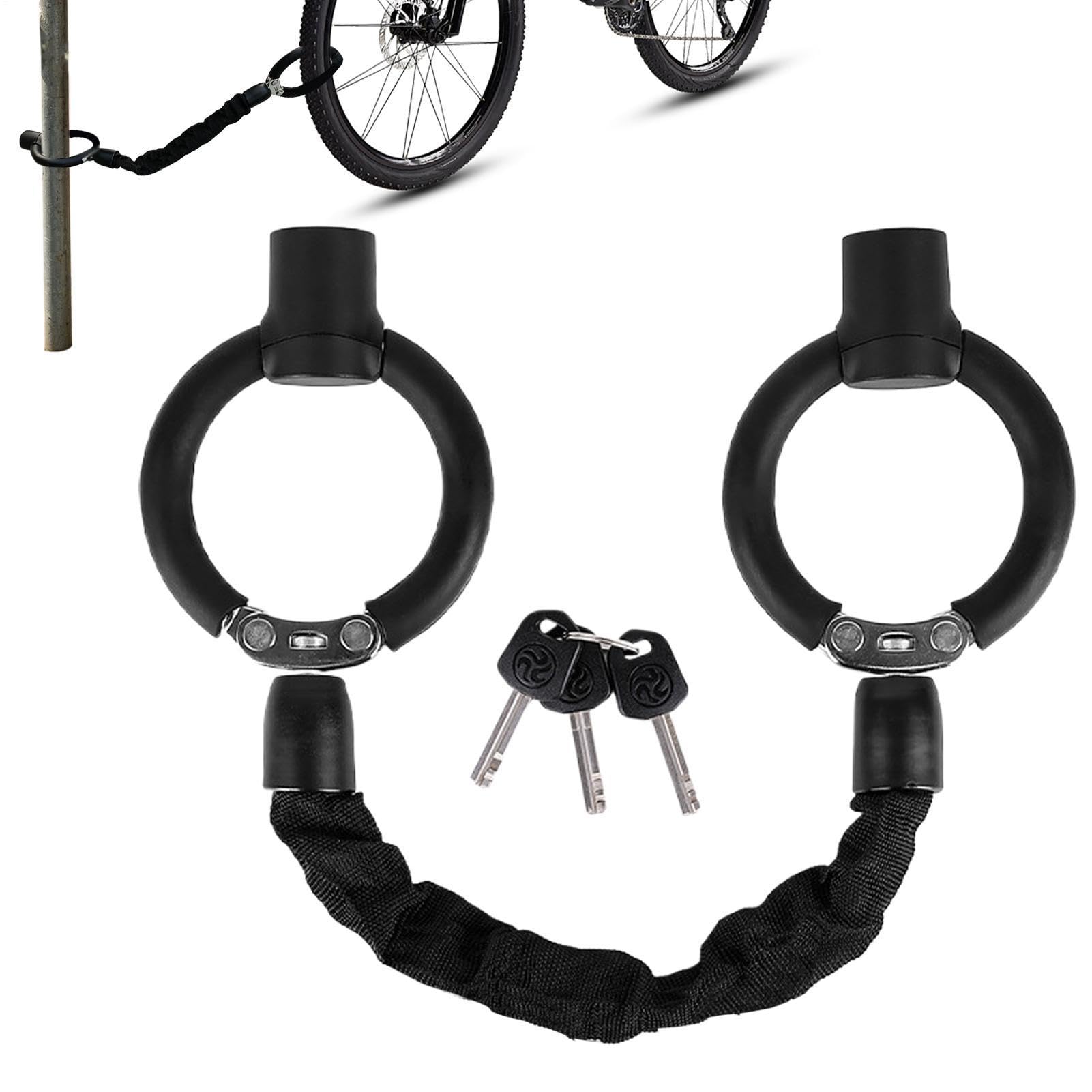 Catena Antifurto da Bicicletta Antifurto pesante | Lucchetto a catena per monopattino elettrico donne, uomini, adulti, pendolari quotidiani, uso interno, abitazione,