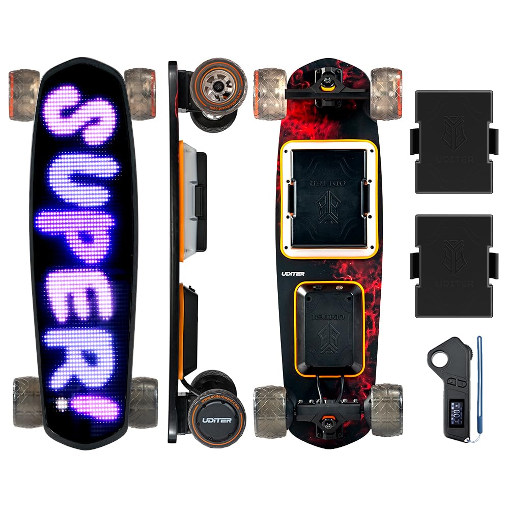 S3/Pixel/Mini Electric Skateboard - Swappable Battery &amp; 105mm Wheels