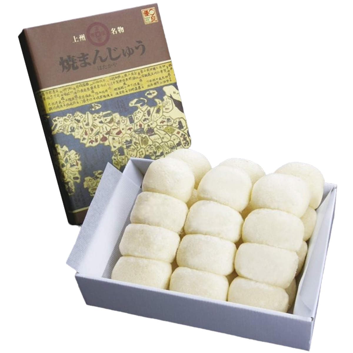 饅頭箱 Amazon.co.jp: ほたかや 焼まんじゅう 箱入 〔焼まんじゅう×24(6本分
