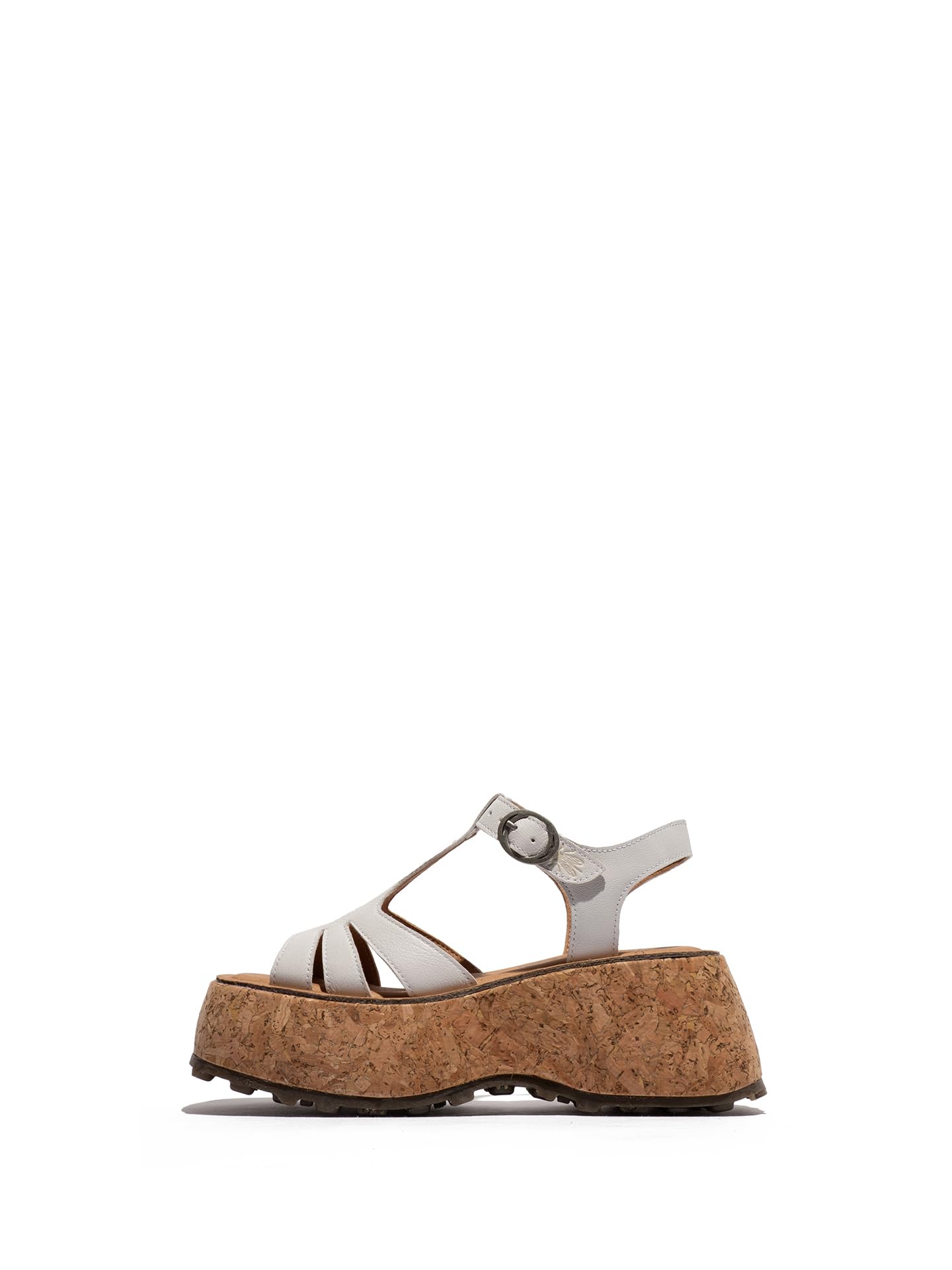 Fly London COIL275FLY Women's Sandal, White