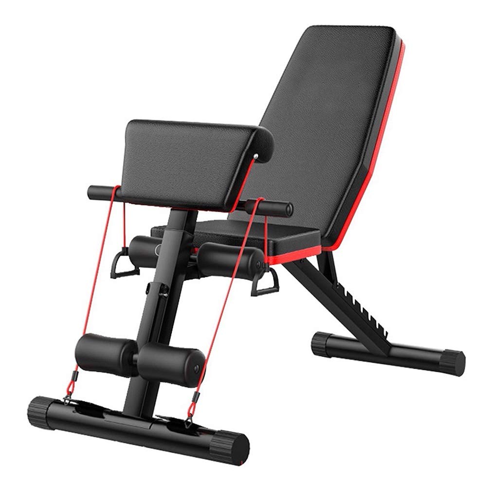 WZ Adjustable Weight Bench For Full Body Workout Multi-Functional Utility Exercise Home Gym 660lbs Capacity