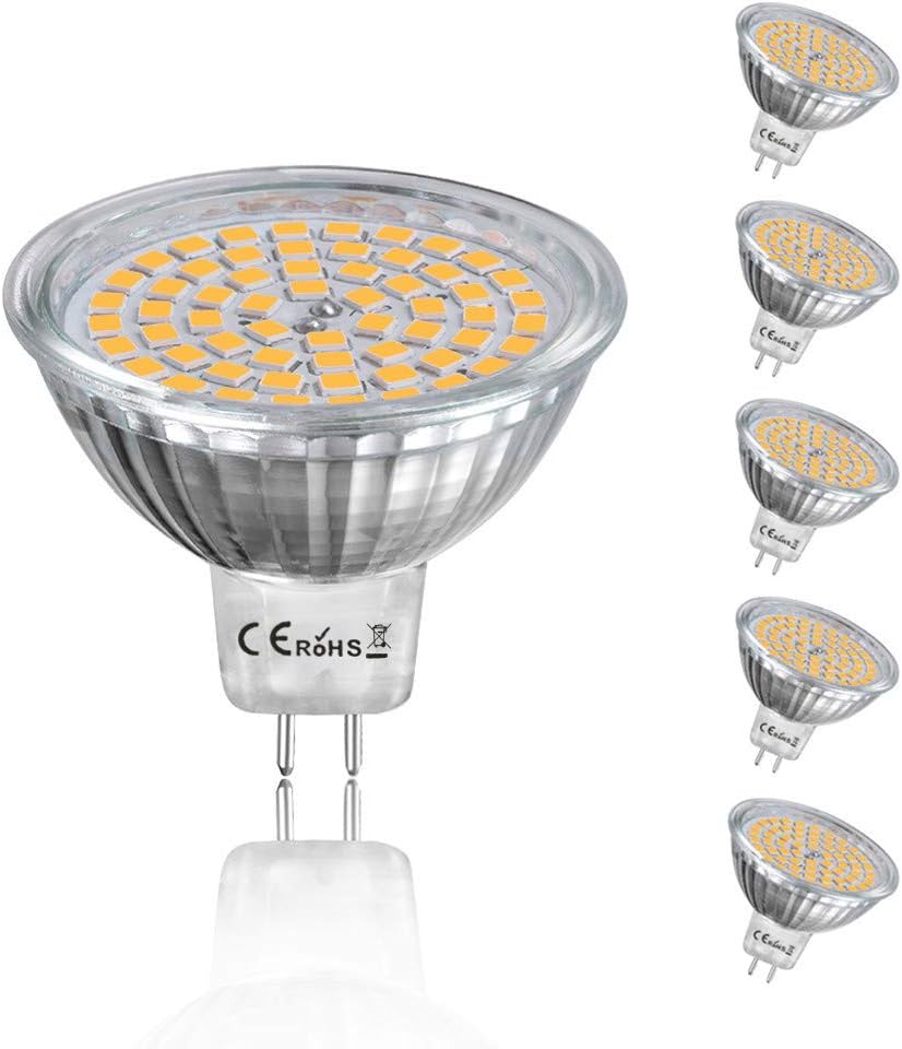 MR16 LED Light Bulbs 4W GU5.3 Led Bulb 35W Halogen Equivalent, 12V GU5