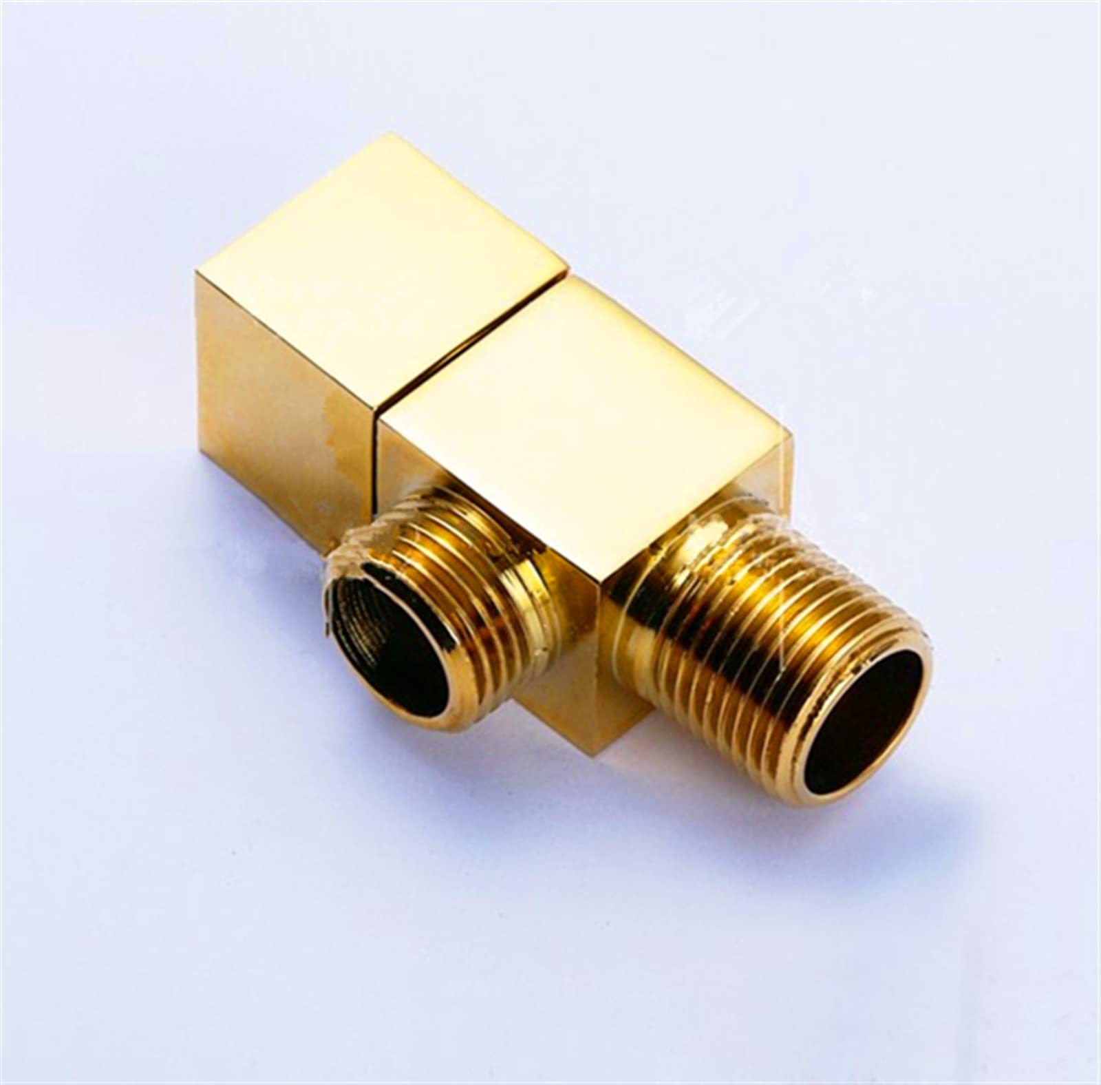 TREDSWQCV Brass G1/2 Toilet Flush Angle Valve 1Pcs(Titanium)