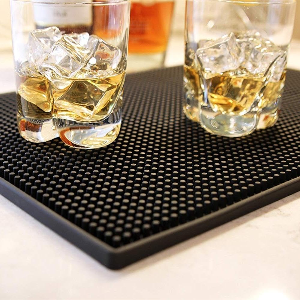 2 alfombrillas de goma para barra de goteo, 45 x 30 cm