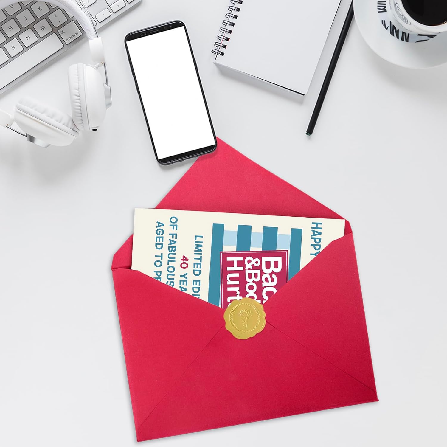 Funny 40th Birthday Card Gifts for Women Men, Happy 40 Year Old Birthday Gifts for Him Her, Unique 40 Birthday Party Decorations for Mom Dad - Image 4