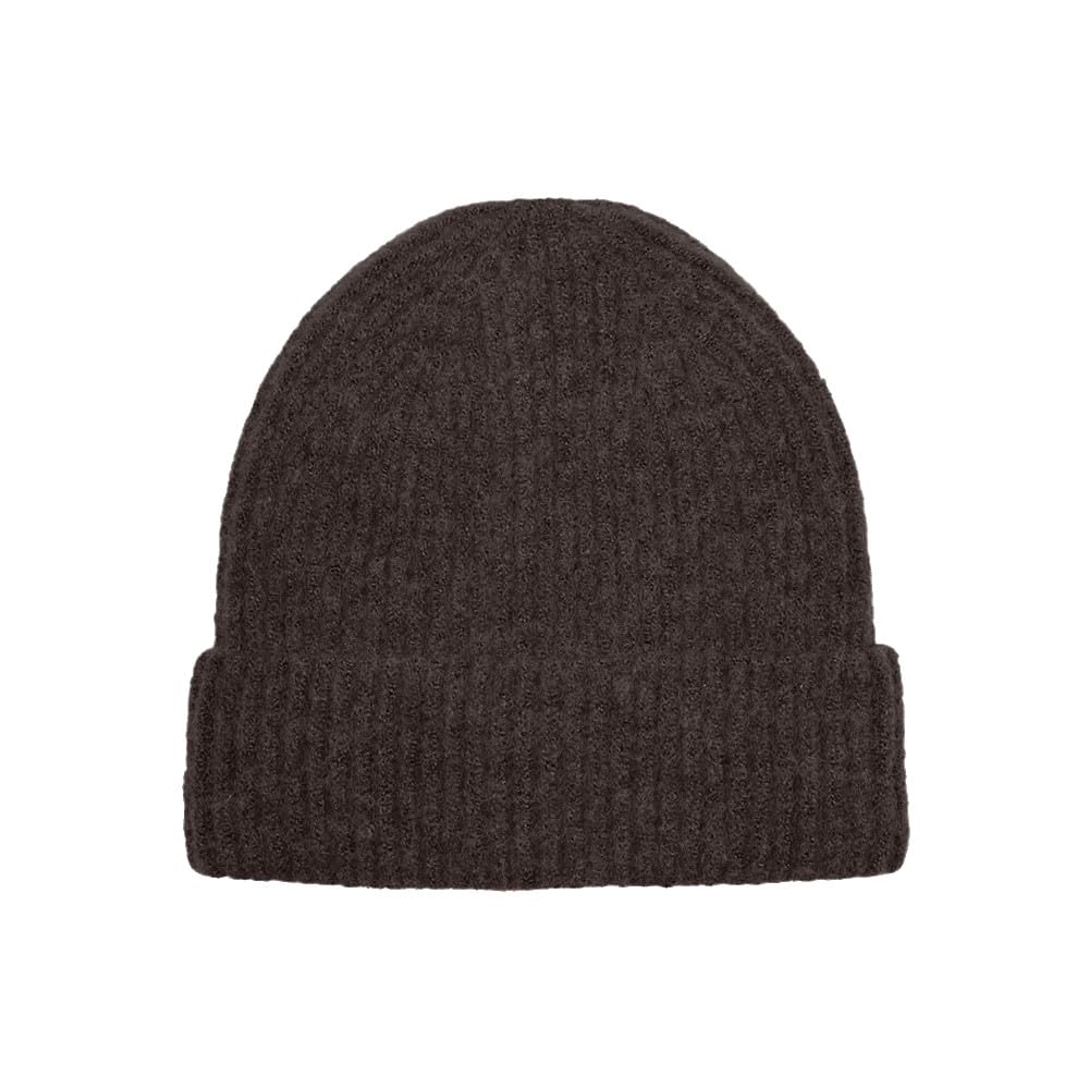 Vero Moda Women's Chocolate Cake Vmgila Rib Beanie Noos, One Size