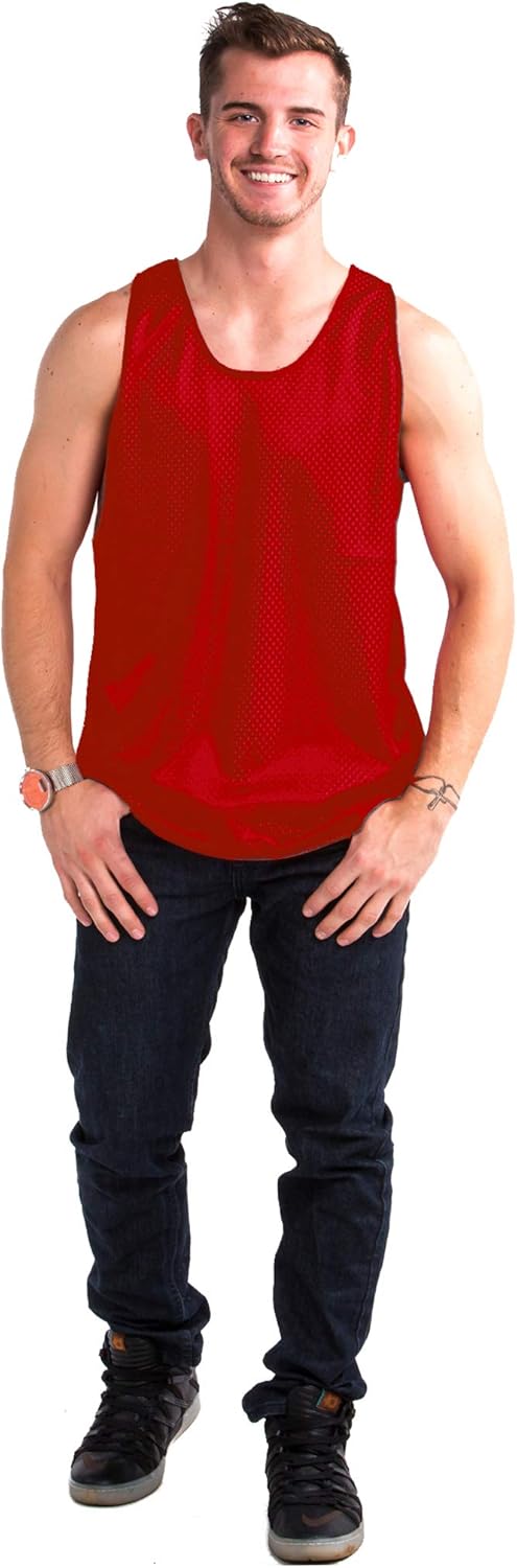 Reversible Basket Ball Mesh Perfomance Tank Top