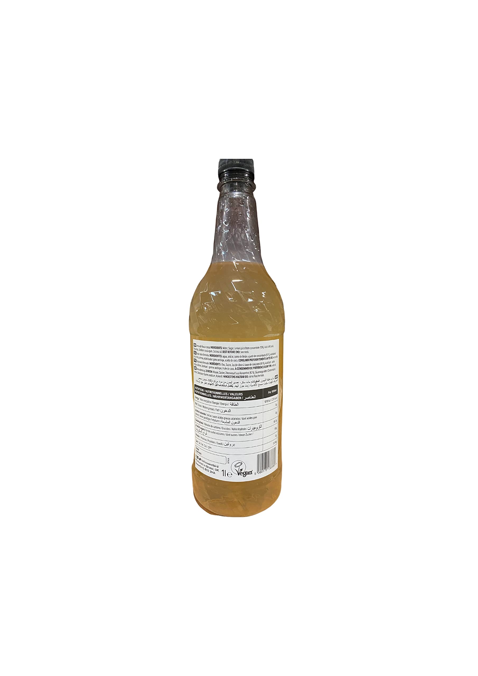 Jarabe de vainilla Sweetbird 1 litro