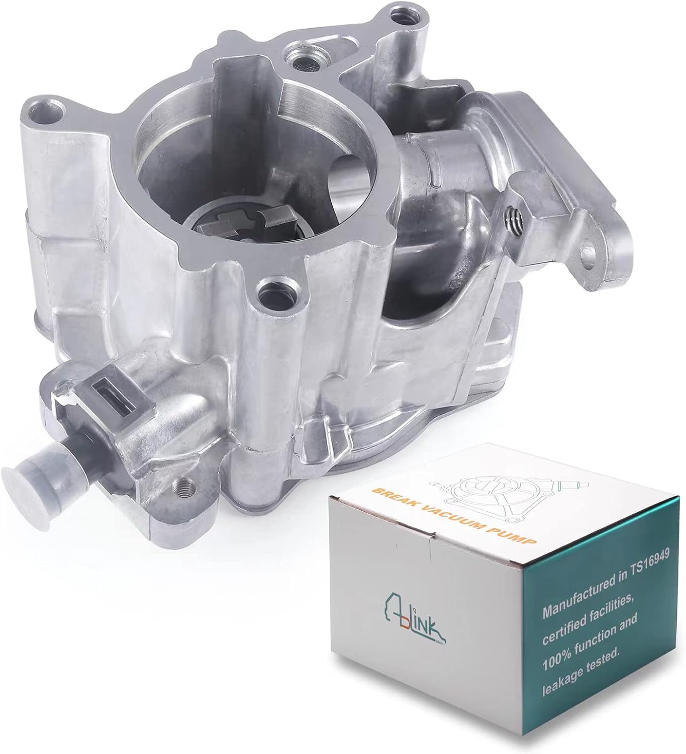 AULINK 06J145100C Brake Booster Vacuum Pump ‎724807290 OE Replacement for 2009-2016 Audi A4 A4 A5 A6 Q5 TT Quattro Allroad Line4 2.0L