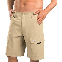 KastKing Rekon Mens Fishing Cargo Shorts, Quick Dry Casual Hiking Shorts for Men, Travel Golf Camping Tactical