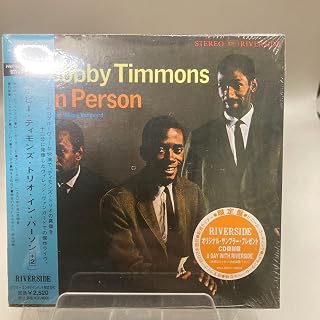 CD 紙ジャケ・/ボビー・ティモンズ・トリオ・イン・パーソン+2