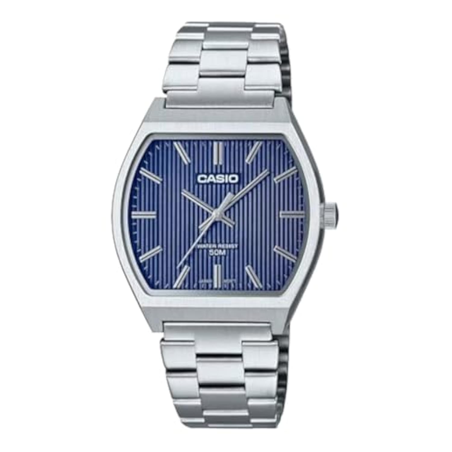 Casio Quartz Analog Blue Dial Stainless Steel Men's Watch MTP-B140D-2AVDF