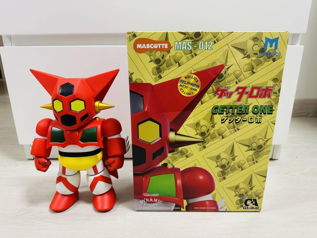 33cm 新品 ゲッターロボ ソフビ 　ポピー SOS-002 人形付限定版 38f6b01eb30e8833f04619d816a4be