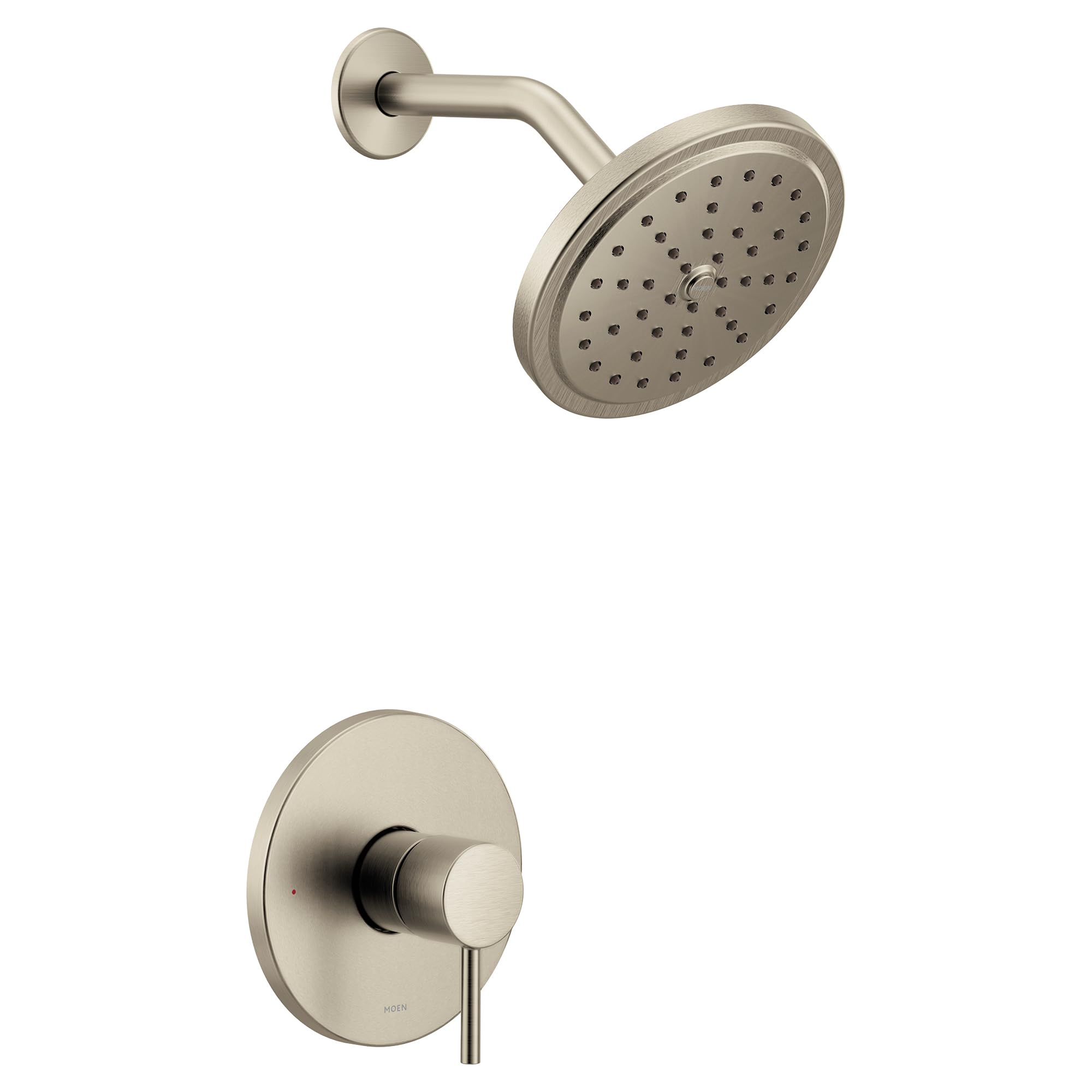 Moen UT3292EPBN Align M-CORE 3-Serisi 1-Saplı Çevre Dostu Duş Trim Kiti, Valf Gerekli, Fırçalanmış Nikel
