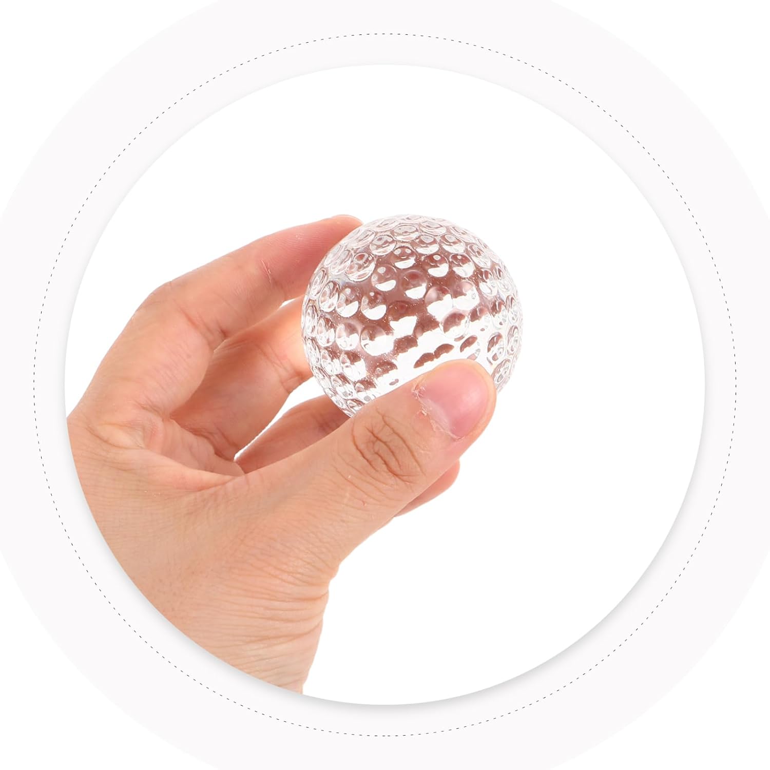 Abaodam Glass Golf Ball Memorial Display Stand for Showcase and Study image 4