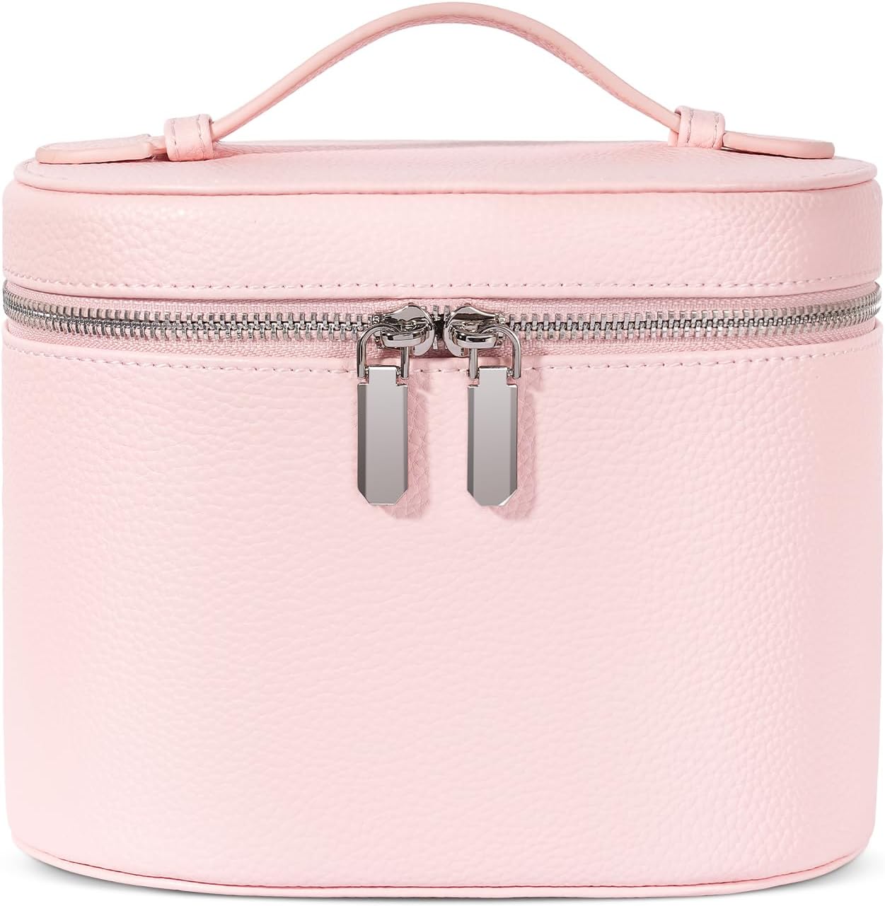 – Makeup Bag, Travel Make up Case with Compartments and Handle, Portable Cosmetic Organizer Bags,Toiletry Bag for Women
